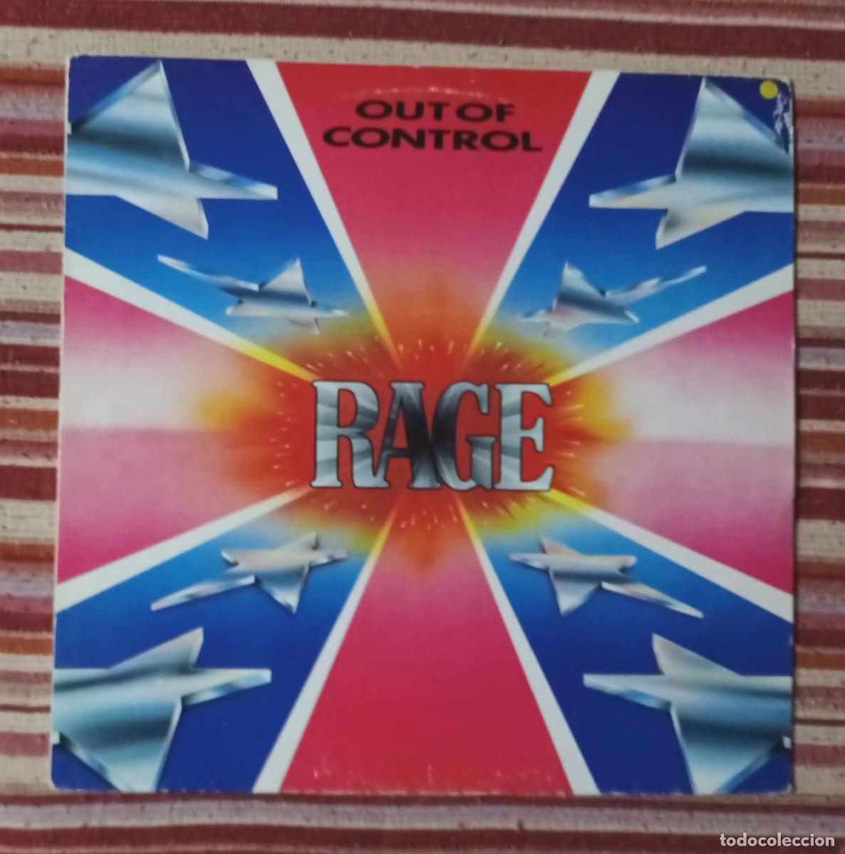 Discos de vinilo: RAGE - OUT OF CONTROL - LP. - Foto 1