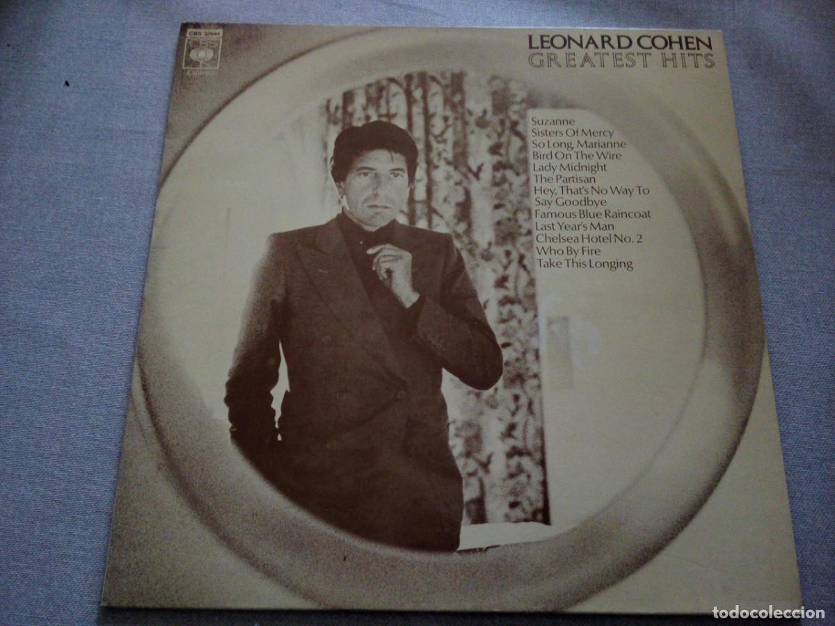 Discos de vinilo: LEONARD COHEN GREATEST HITS LP SPAIN - Foto 1