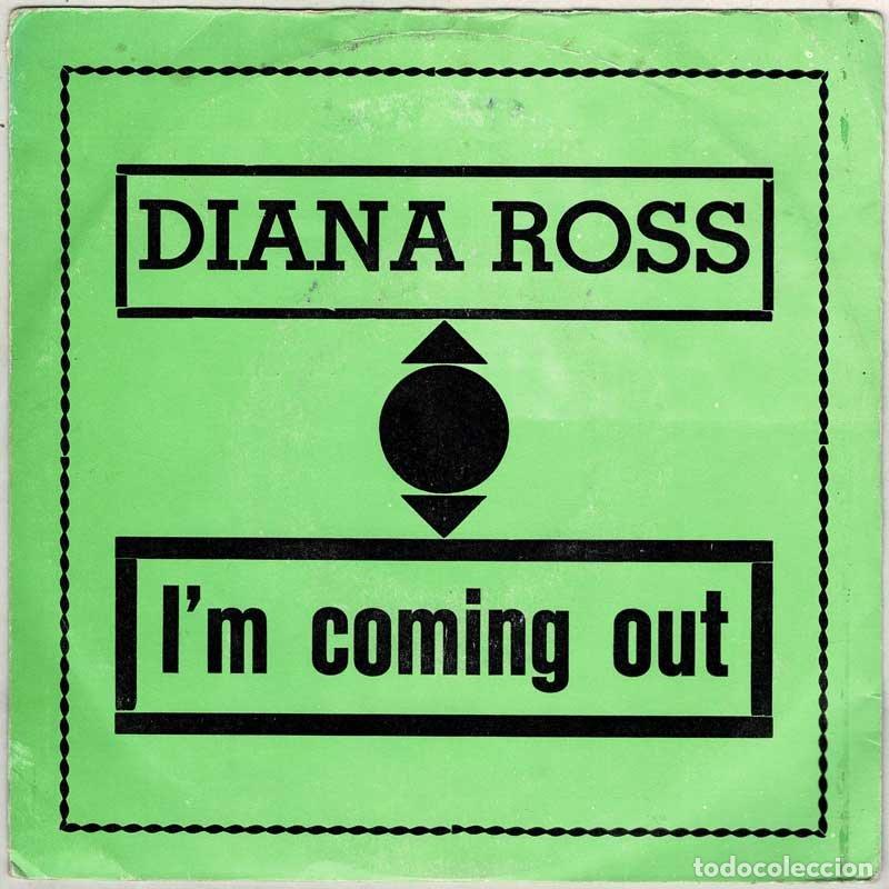 Discos de vinilo: Diana Ross - Im Coming Out. Single - Foto 2