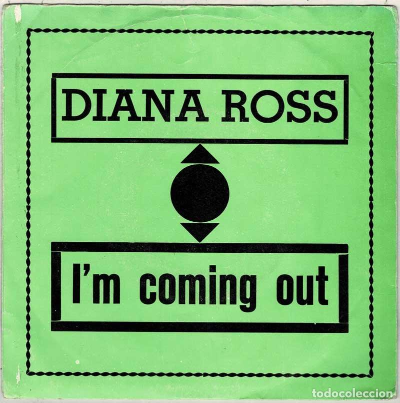 Discos de vinilo: Diana Ross - Im Coming Out. Single - Foto 1