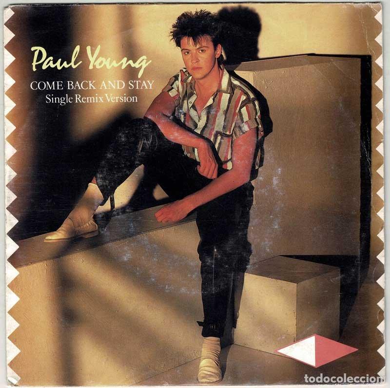 Discos de vinilo: Paul Young - Come Back and Stay. Single - Foto 1