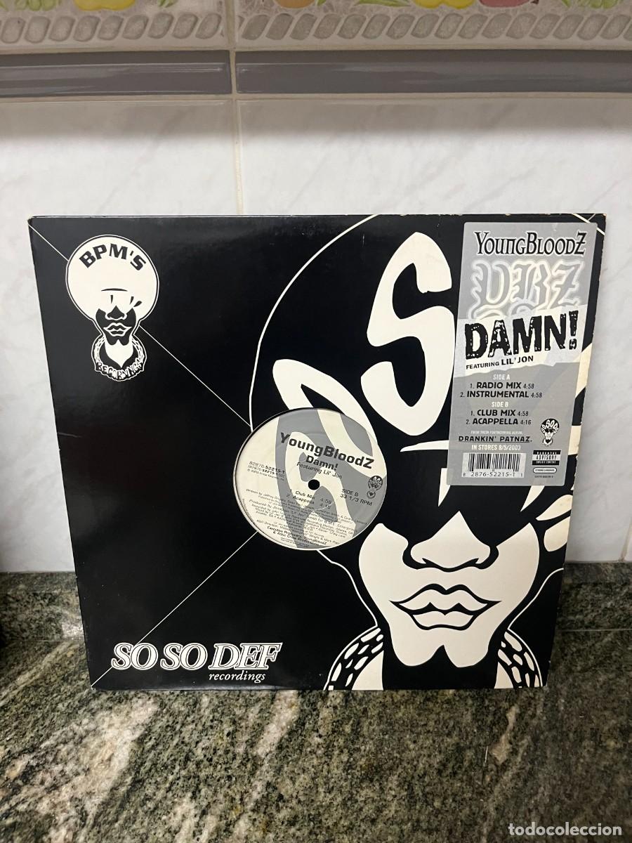 Discos de vinilo: YoungBloodZ &lrm;&ndash; Damn! . - Foto 1