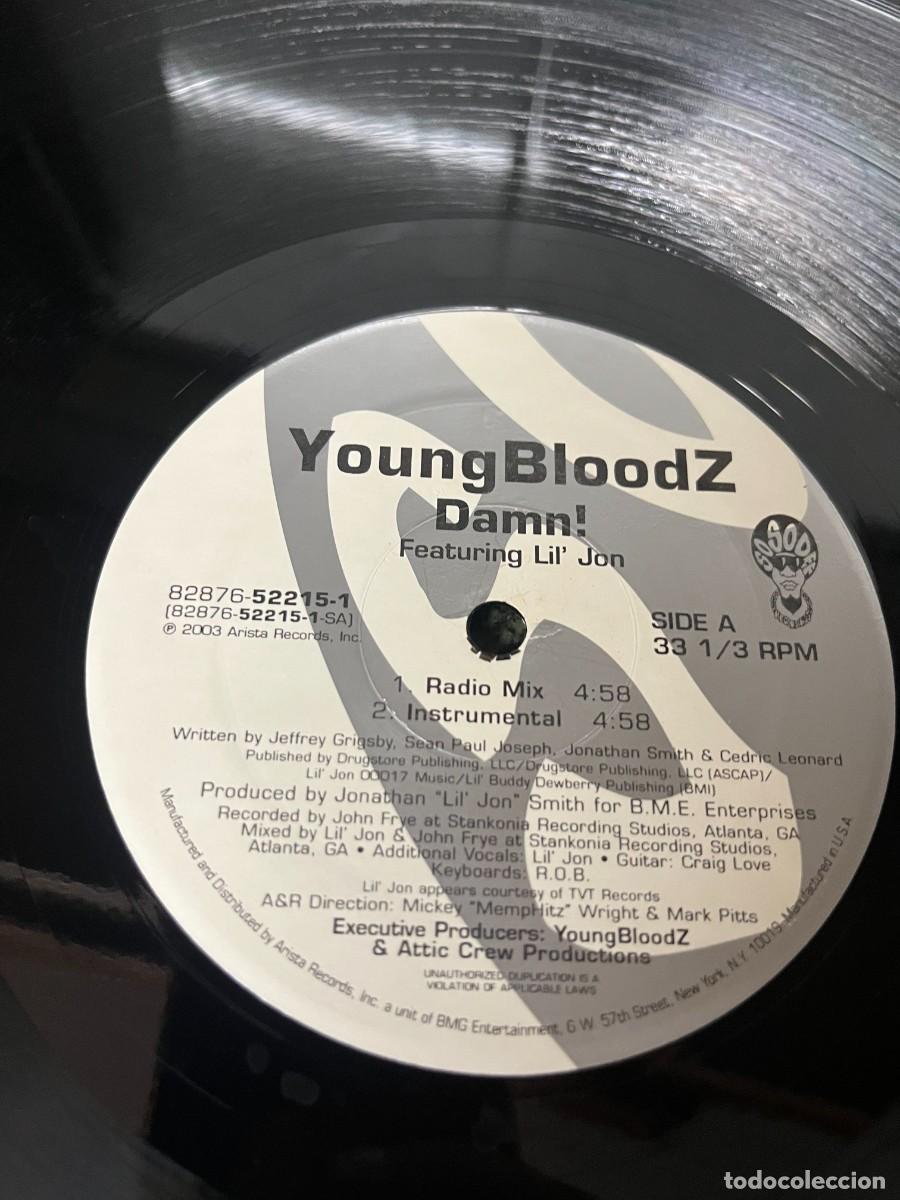 Discos de vinilo: YoungBloodZ &lrm;&ndash; Damn! . - Foto 3