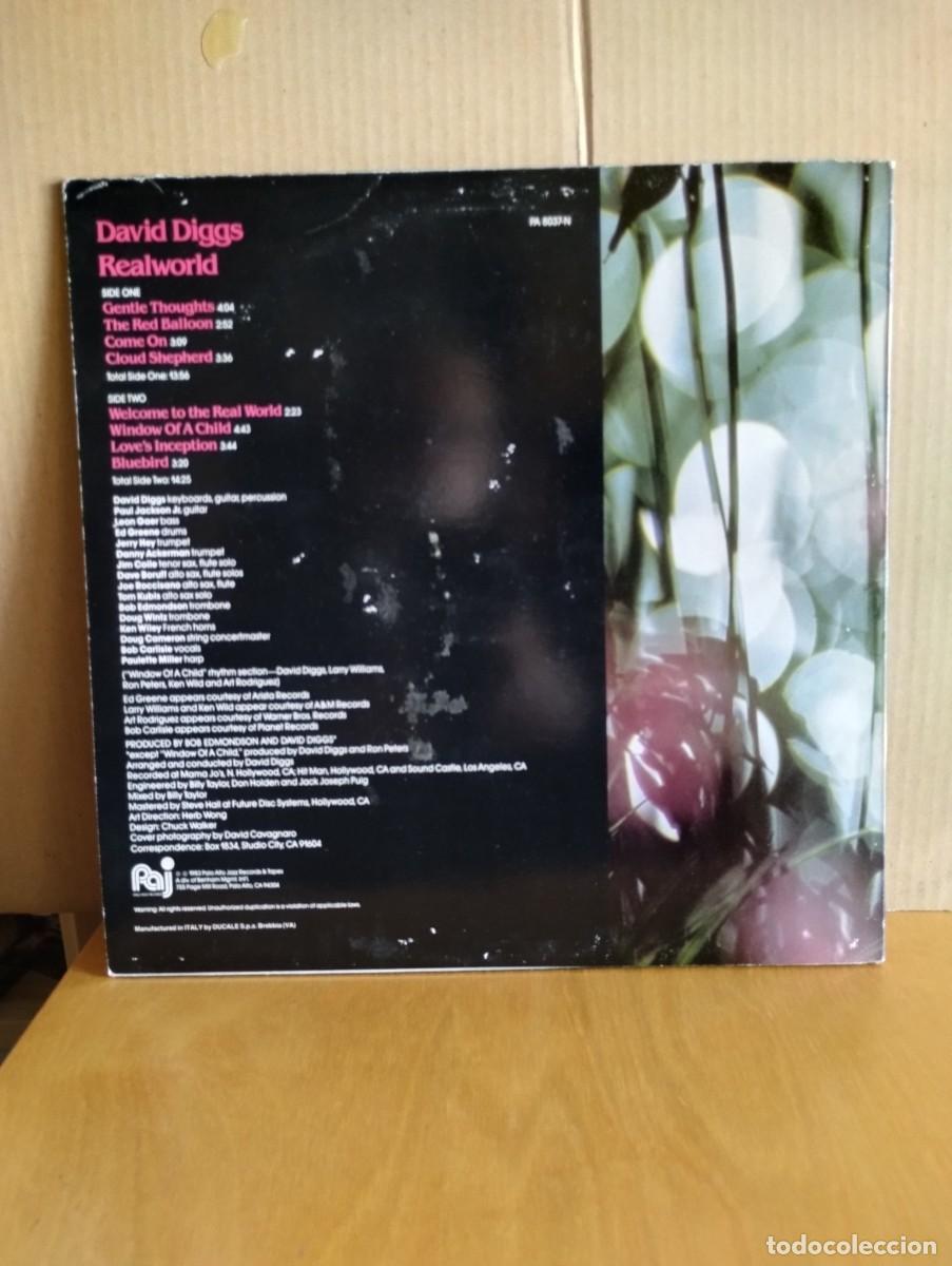 Discos de vinilo: DAVID DIGGS ----- REALWORLD - Foto 2