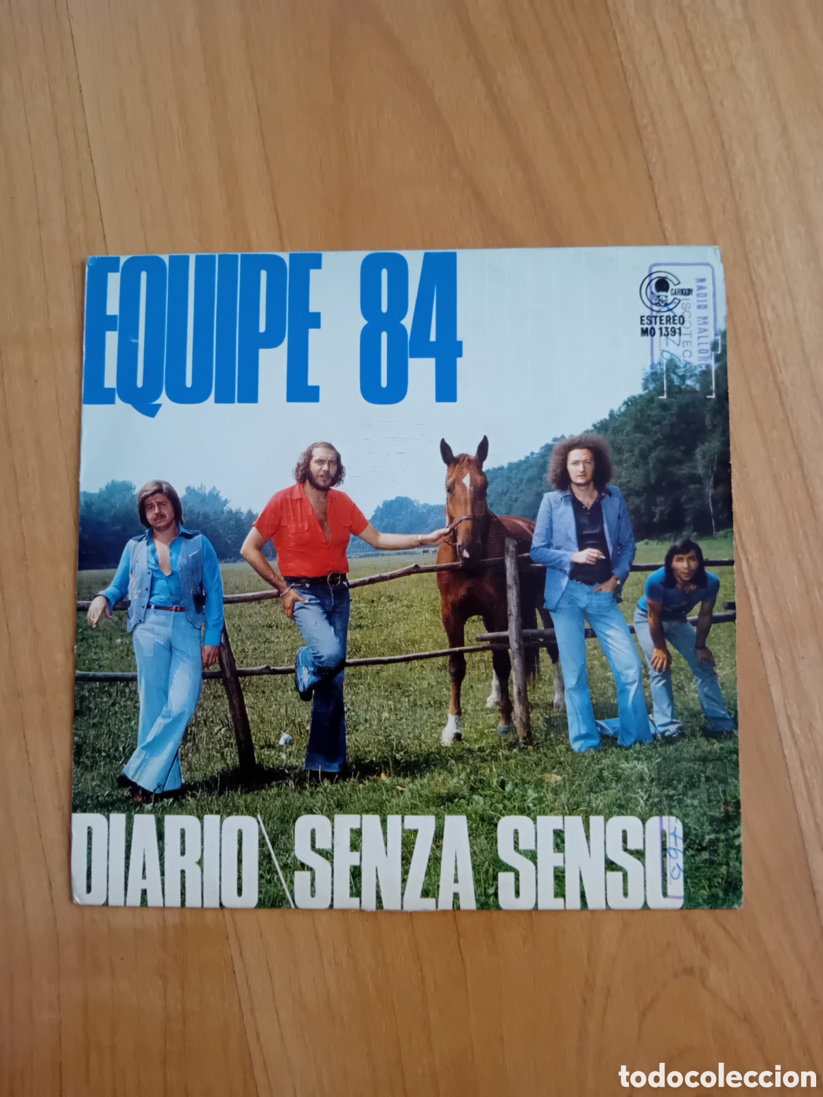 Discos de vinilo: EQUIPE 84. DIARIO. SENZA SENSO - Foto 1