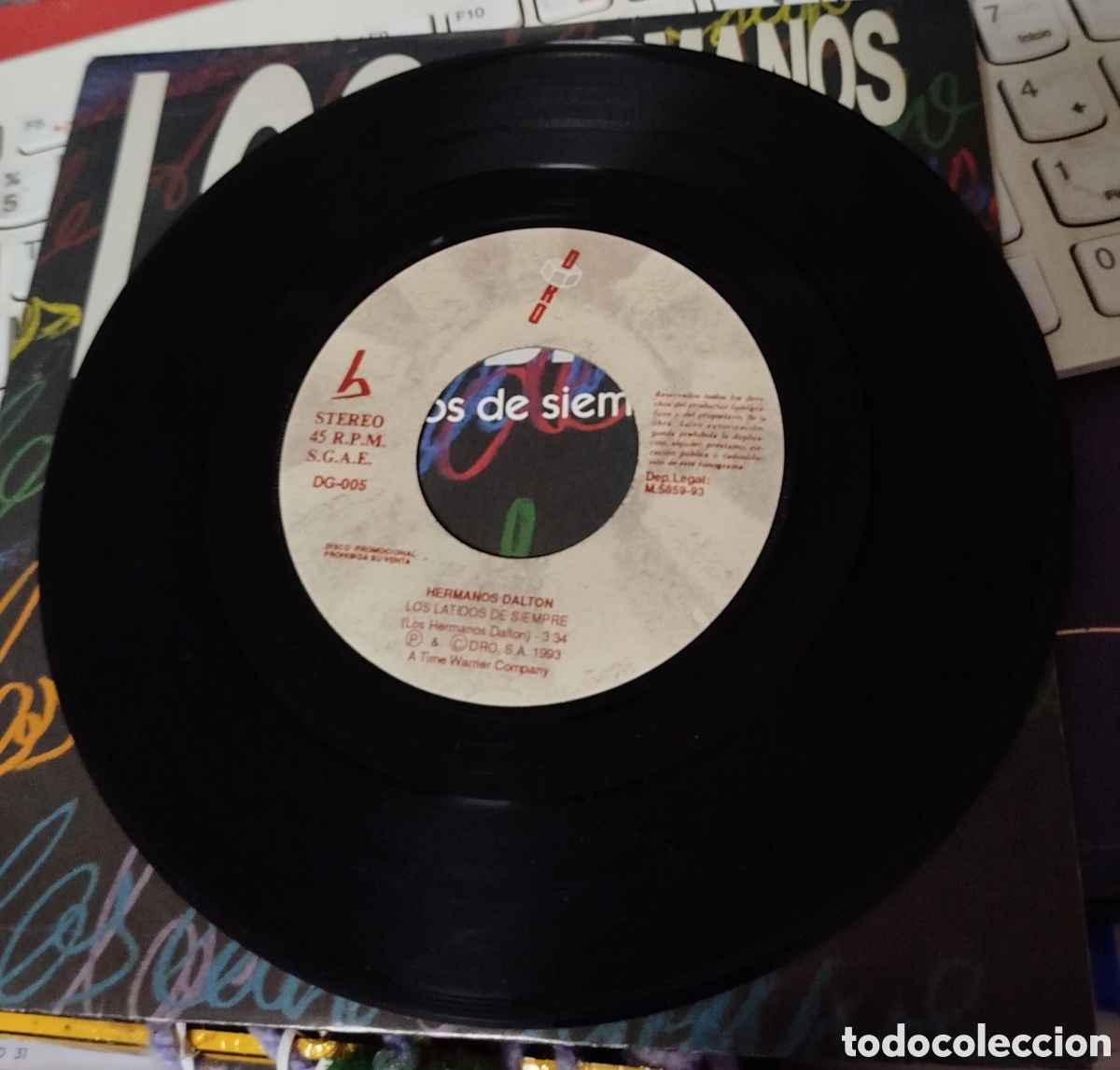 Discos de vinilo: Los hermanos Dalton - Los latidos de siempre - Foto 2