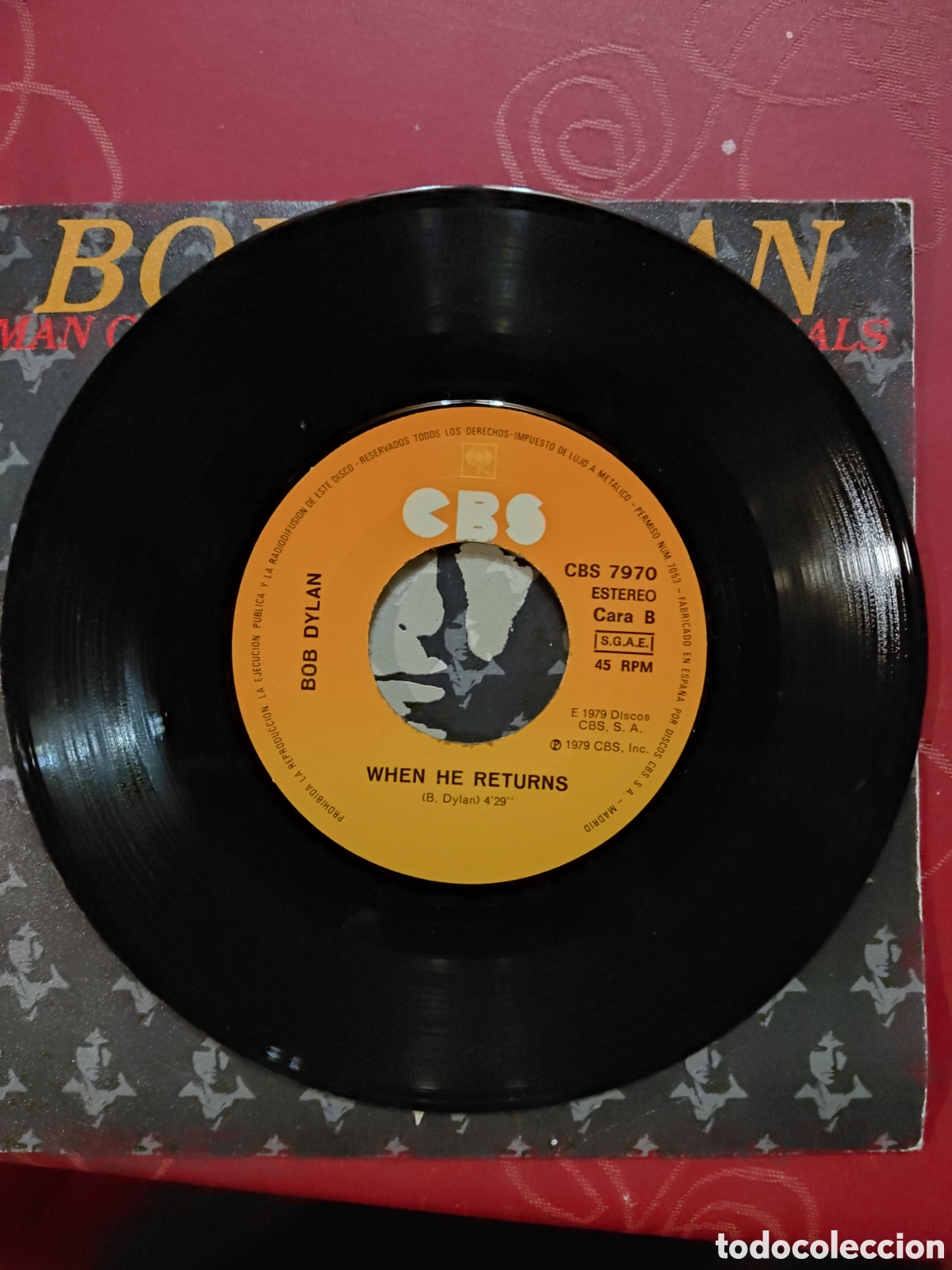 Discos de vinilo: Bob Dylan del a&ntilde;o 1979 - Foto 3
