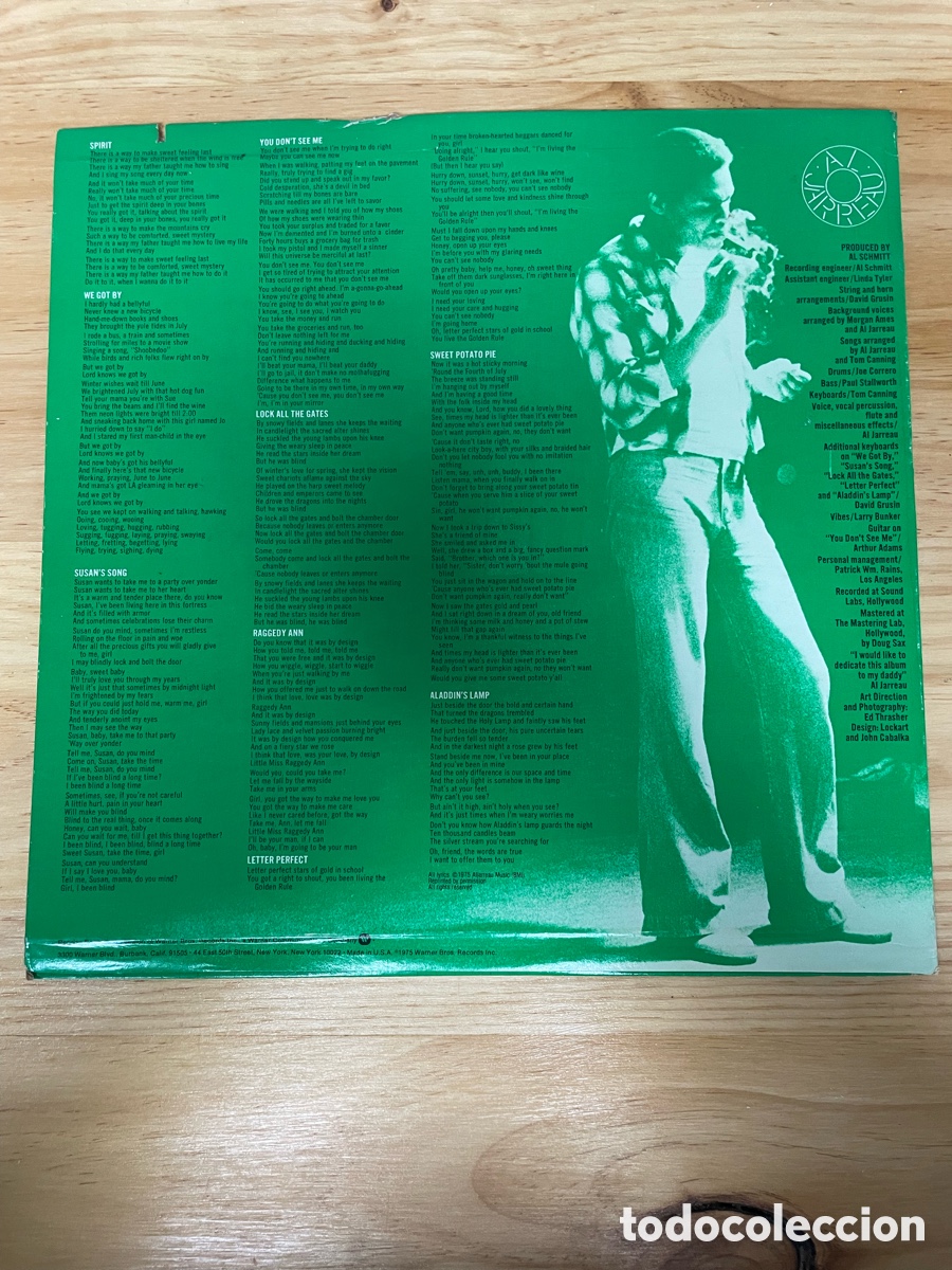 Discos de vinilo: Disco de vinilo. We-Got-By. Al Jarreau. Warner Bros 1975 - Foto 4
