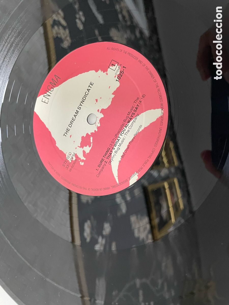 Discos de vinilo: Disco de vinilo. The Dream Syndicate. Down There Records 1982 - Foto 4