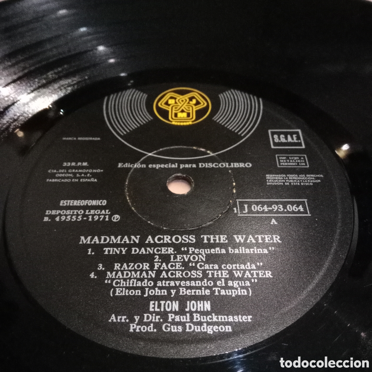 Discos de vinilo: LOTE ELTON JOHN - 4 LP - Foto 4