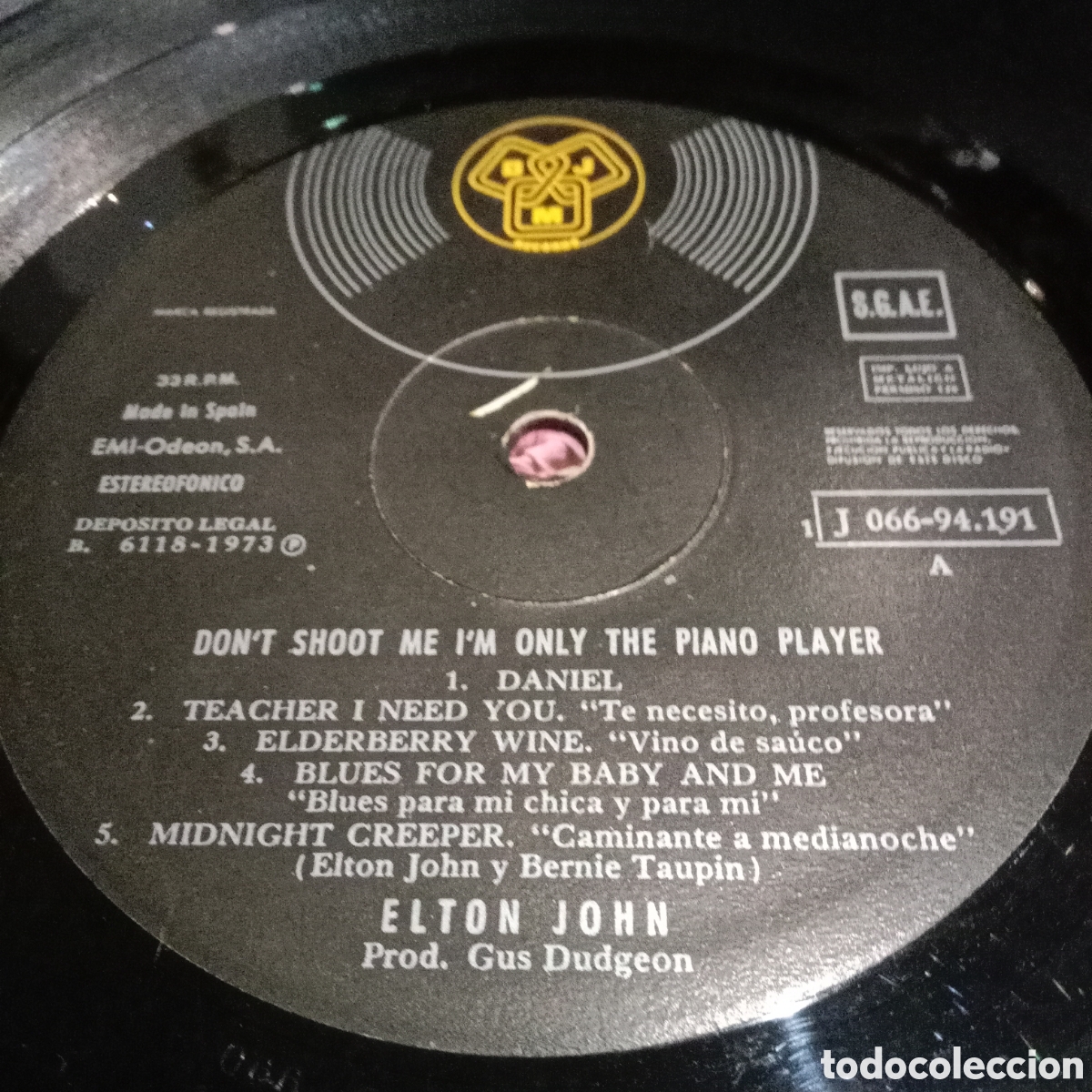 Discos de vinilo: LOTE ELTON JOHN - 4 LP - Foto 7