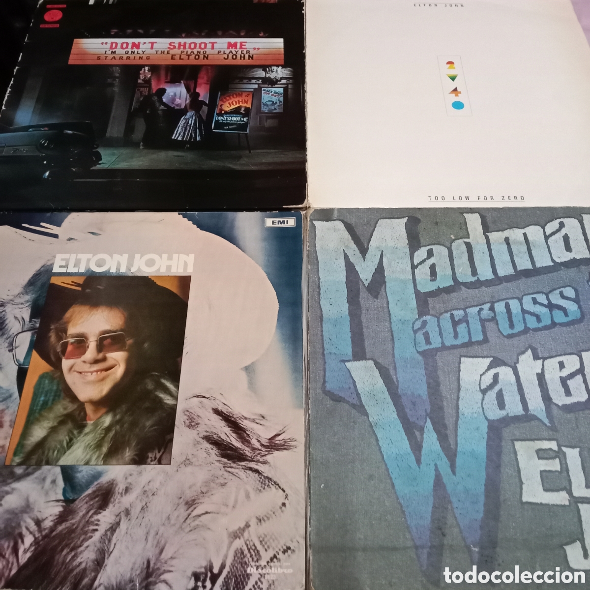 Discos de vinilo: LOTE ELTON JOHN - 4 LP