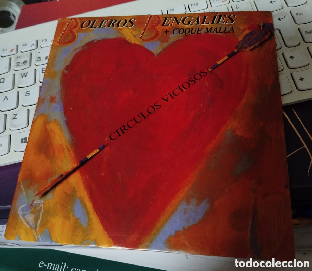 Discos de vinilo: Boleros bengal&iacute;es + Coque Maya - circulo vicioso - Foto 1