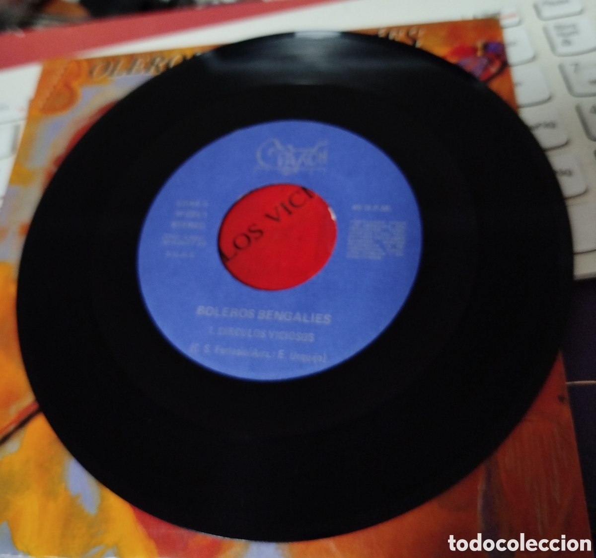 Discos de vinilo: Boleros bengal&iacute;es + Coque Maya - circulo vicioso - Foto 2