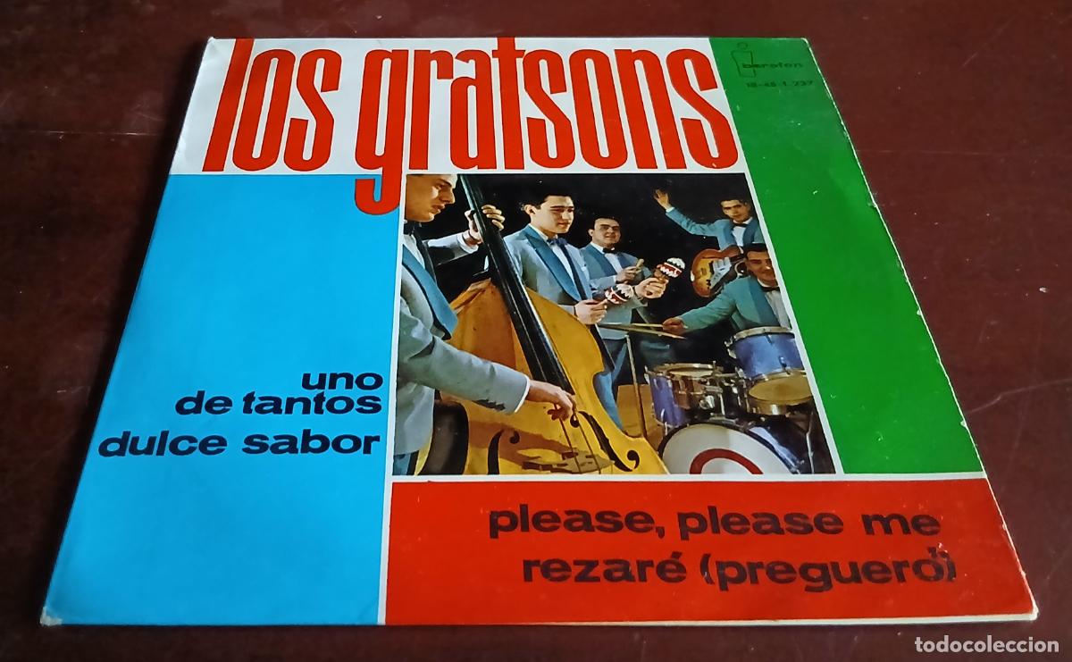 Discos de vinilo: LOS GRATSONS - PLEASE PLEASE ME + 3 EP.S - 1964 - Foto 1