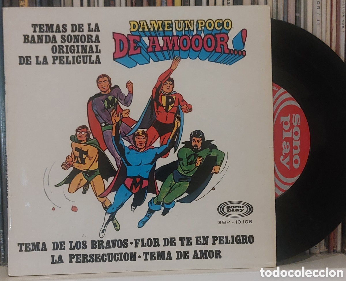 Discos de vinilo: LOS BRAVOS - DAME UN POCO DE AMOR - Foto 1