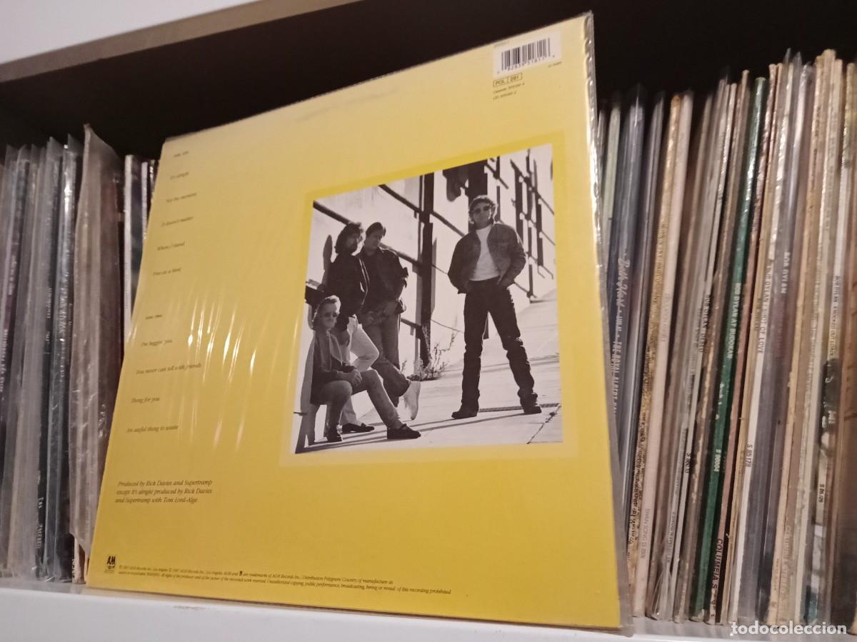 Discos de vinilo: Supertramp &lrm;&ndash; Free As A Bird - lp Spain 1987 - Foto 2
