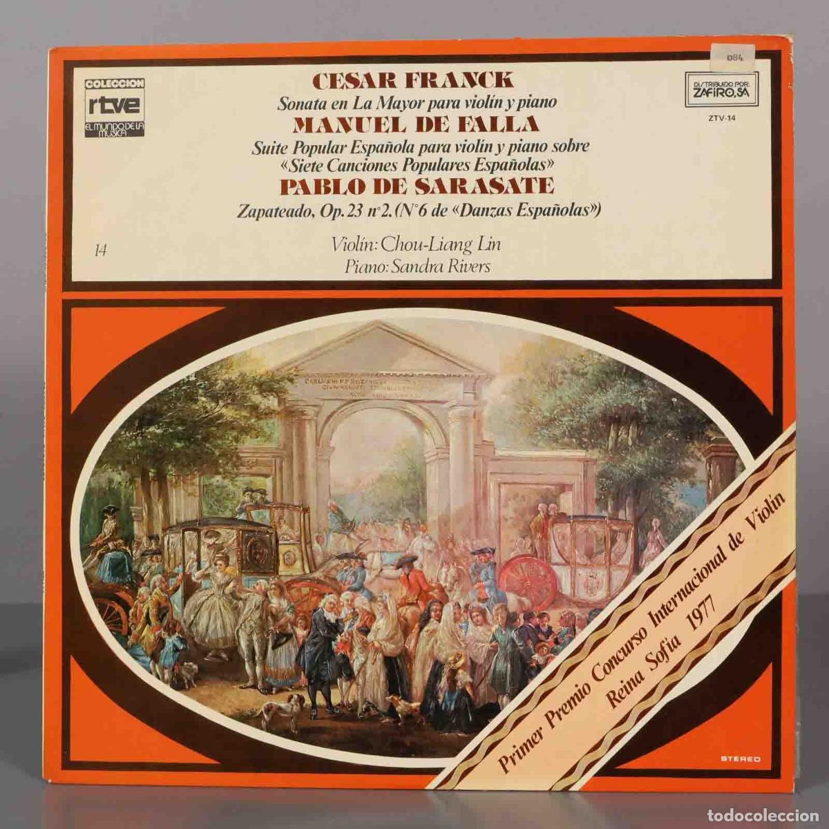 Vinyl records: LP. FRANCK FALLA SARASATE