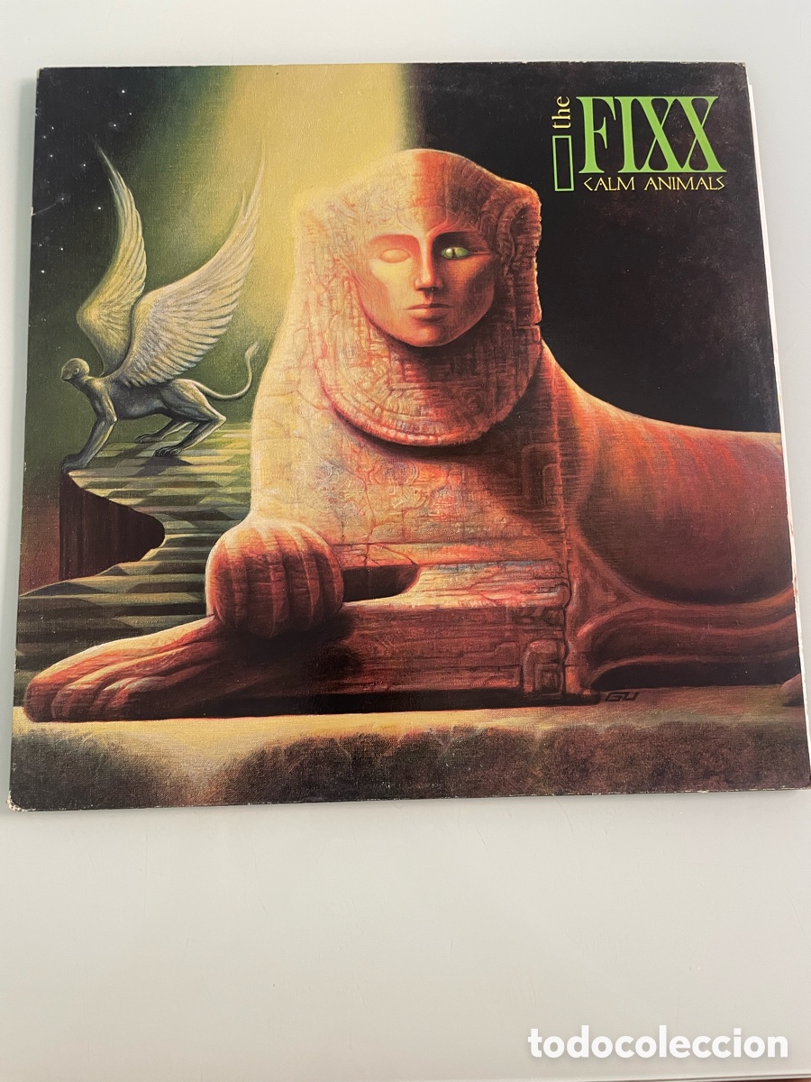 Discos de vinilo: Disco de vinilo. The Fixx Calm Animals. RCA 1988 - Foto 1