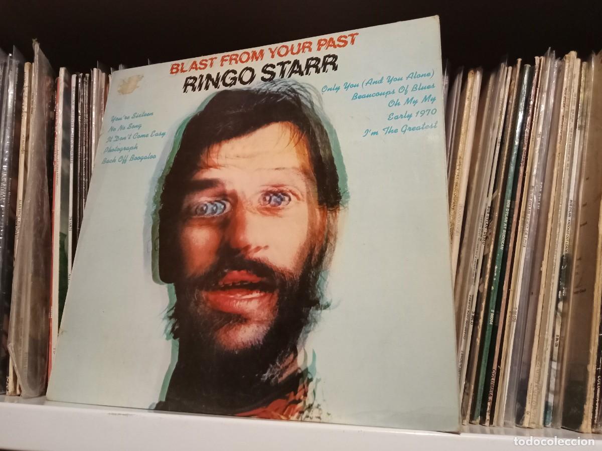 Discos de vinilo: Ringo Starr &lrm;&ndash; Blast From Your Past - lp Spain 1976 - Foto 1
