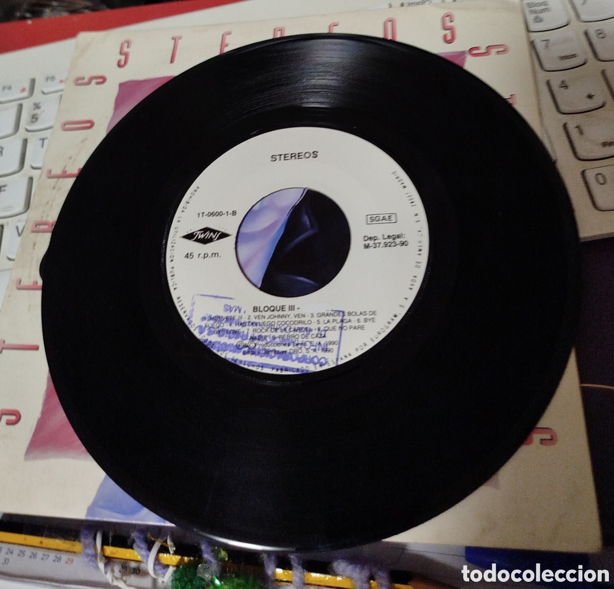 Discos de vinilo: Stereos &nbsp;&ndash;&nbsp;Mu&eacute;vete III - Foto 2