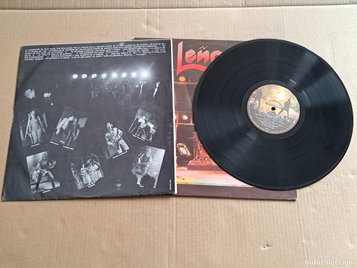 Discos de vinilo: LE&Ntilde;O - EN DIRECTO LP 1981 - Foto 5