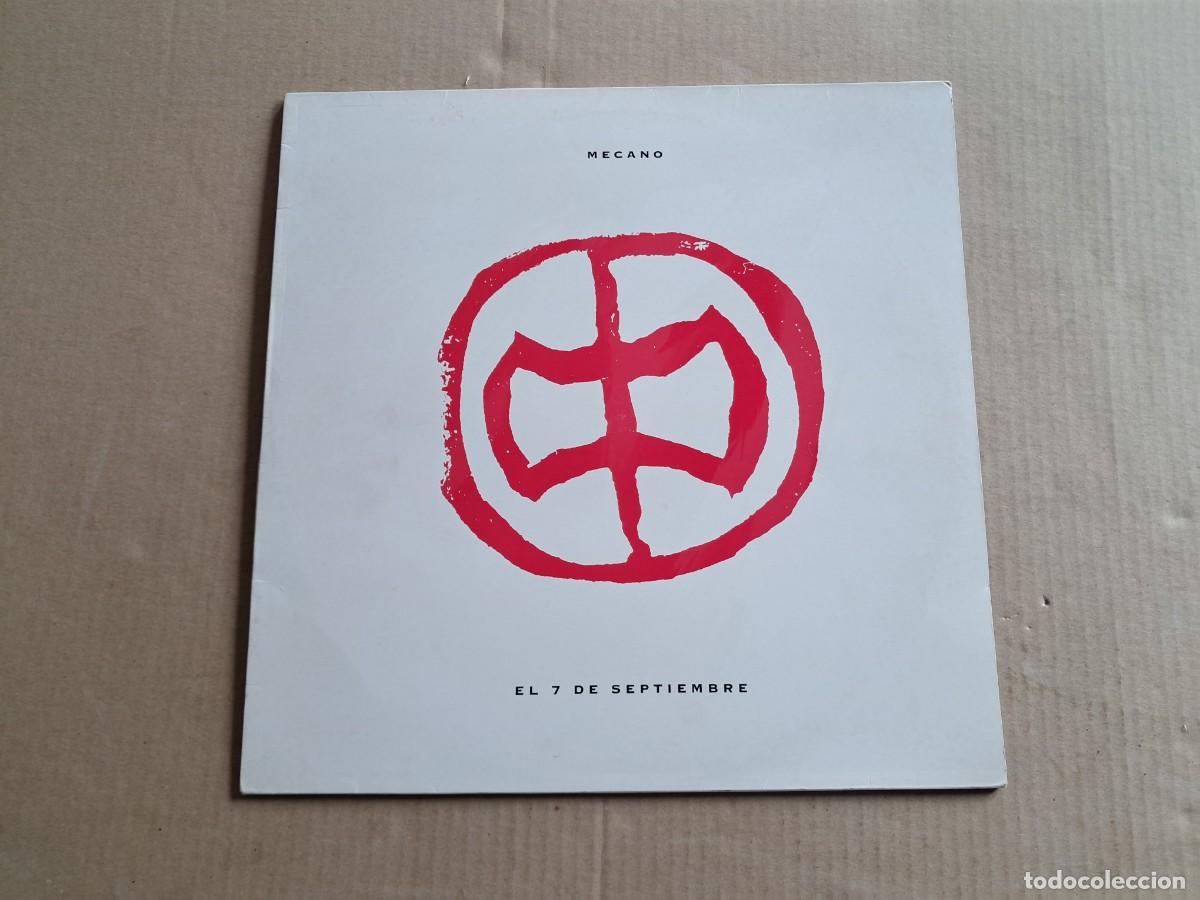 Discos de vinilo: MECANO - EL 7 DE SEPTIEMBRE MAXI SINGLE 1991 - Foto 1