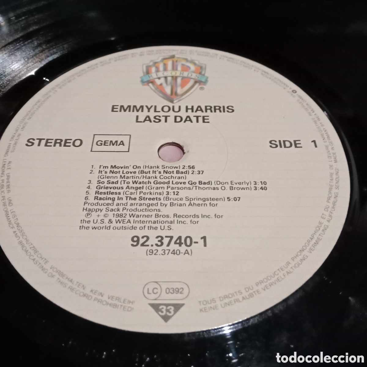 Discos de vinilo: LOTE EMMYLOU HARRIS - 2 LP - Foto 5