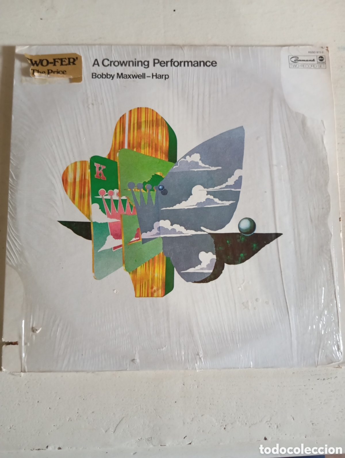 Discos de vinilo: A CROWNING PERFORMANCE - BOBBY MAXWELL-HARP - COMMAND TWO-RECORD SET - 1973 (DOBLE LP) - Foto 2