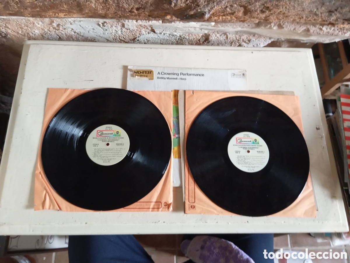 Discos de vinilo: A CROWNING PERFORMANCE - BOBBY MAXWELL-HARP - COMMAND TWO-RECORD SET - 1973 (DOBLE LP) - Foto 10