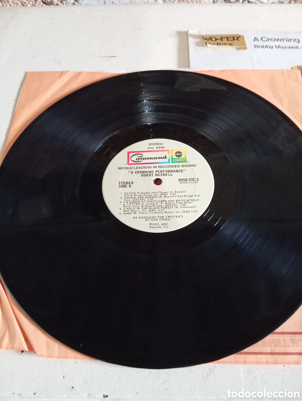 Discos de vinilo: A CROWNING PERFORMANCE - BOBBY MAXWELL-HARP - COMMAND TWO-RECORD SET - 1973 (DOBLE LP) - Foto 14