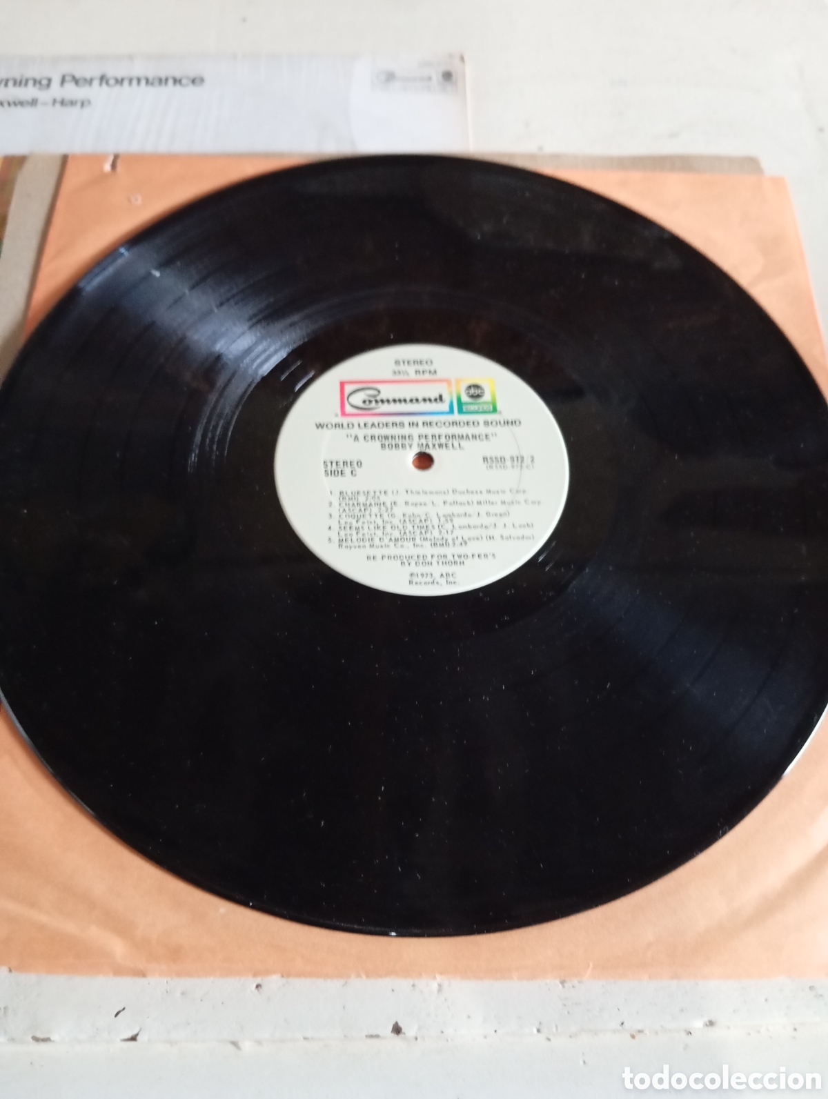 Discos de vinilo: A CROWNING PERFORMANCE - BOBBY MAXWELL-HARP - COMMAND TWO-RECORD SET - 1973 (DOBLE LP) - Foto 18