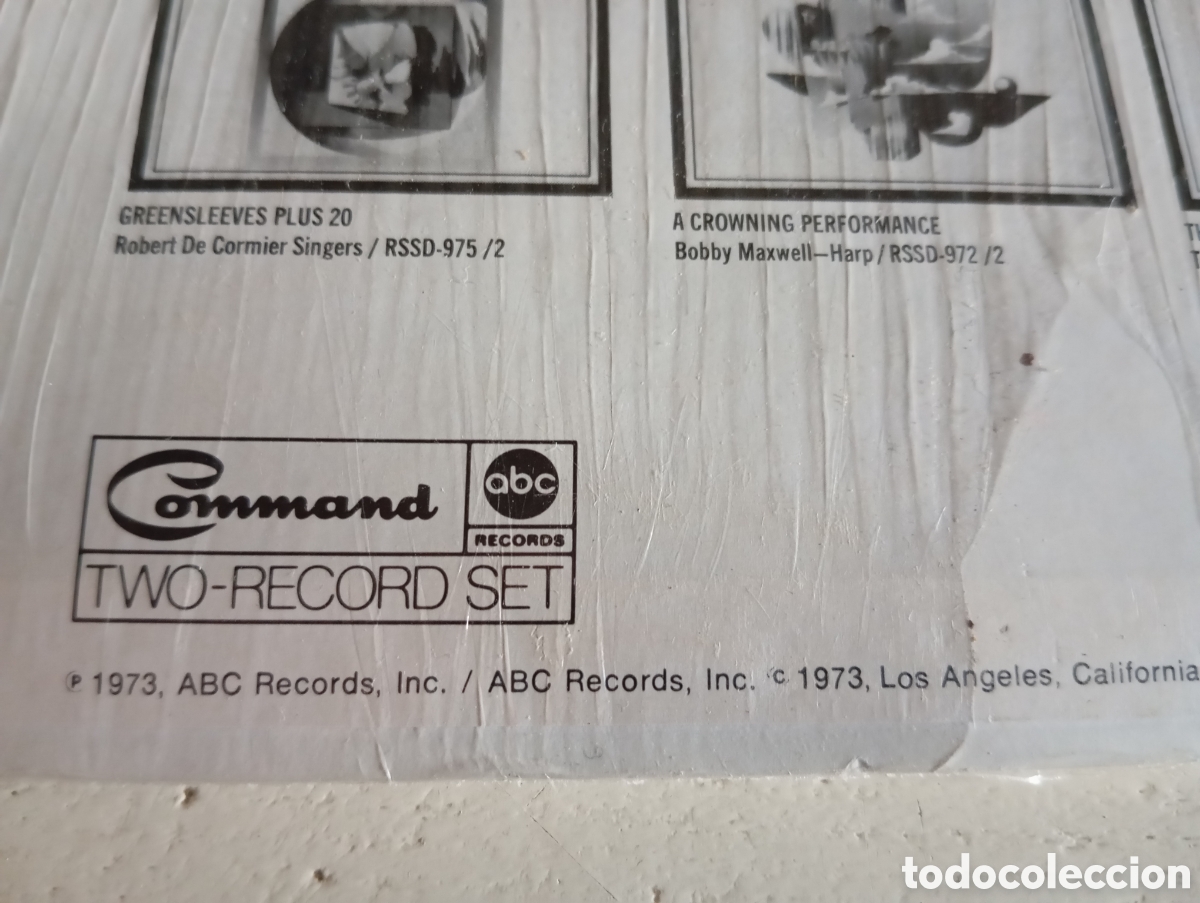 Discos de vinilo: A CROWNING PERFORMANCE - BOBBY MAXWELL-HARP - COMMAND TWO-RECORD SET - 1973 (DOBLE LP) - Foto 23