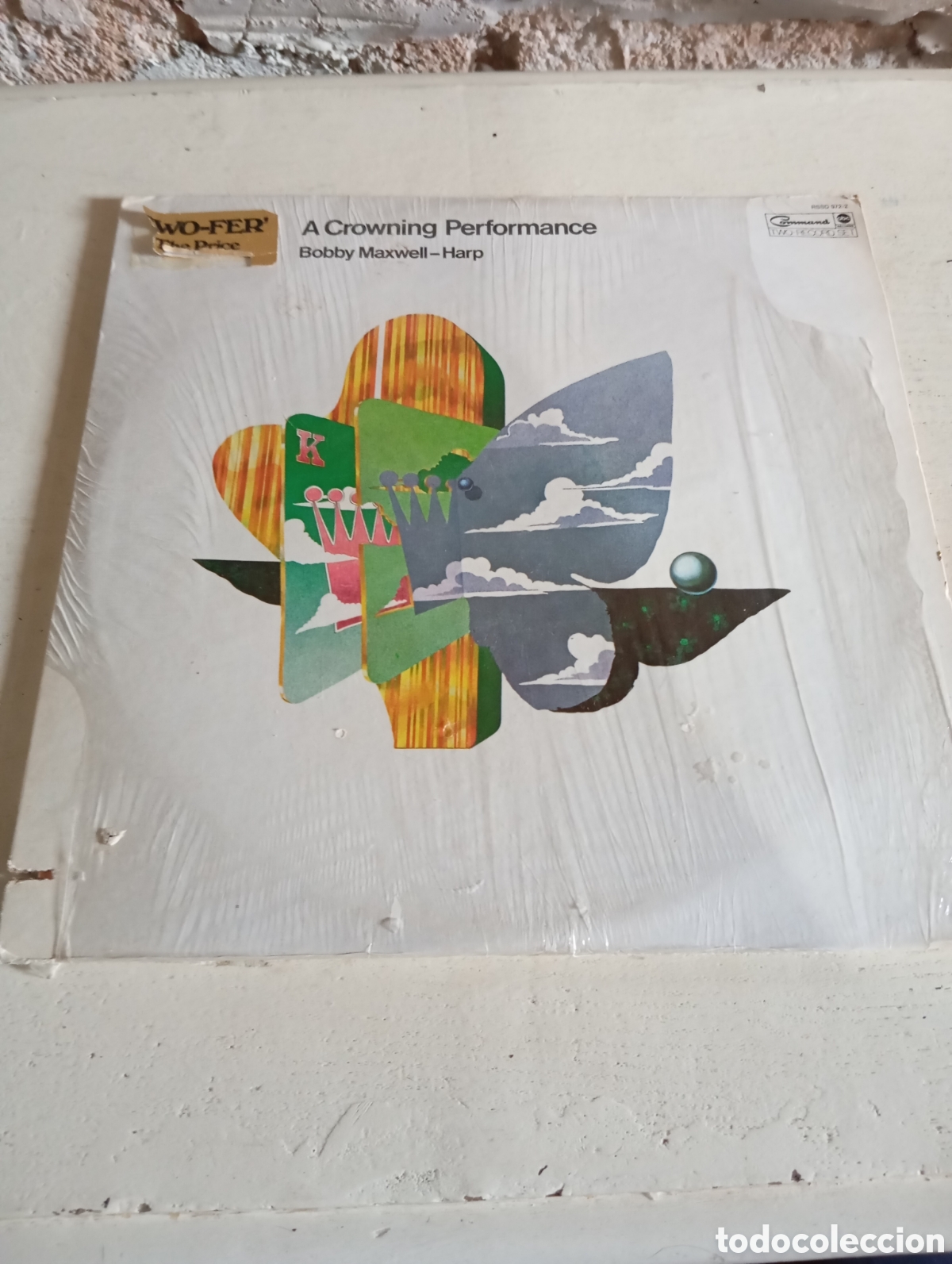 Discos de vinilo: A CROWNING PERFORMANCE - BOBBY MAXWELL-HARP - COMMAND TWO-RECORD SET - 1973 (DOBLE LP) - Foto 1