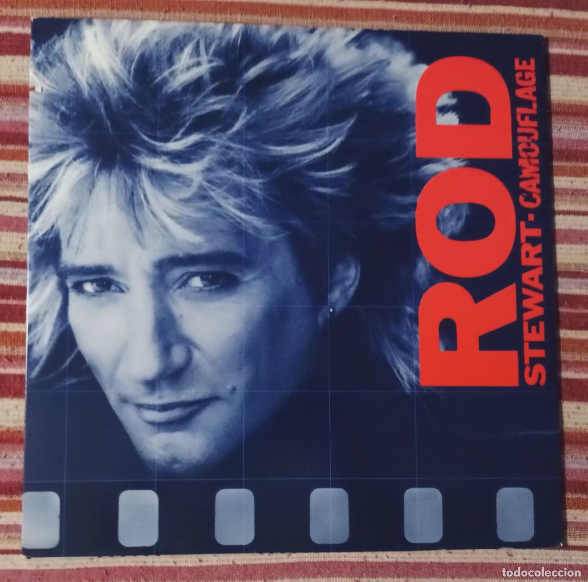 Discos de vinilo: ROD STEWART - CAMOUFLAGE - LP - Foto 1