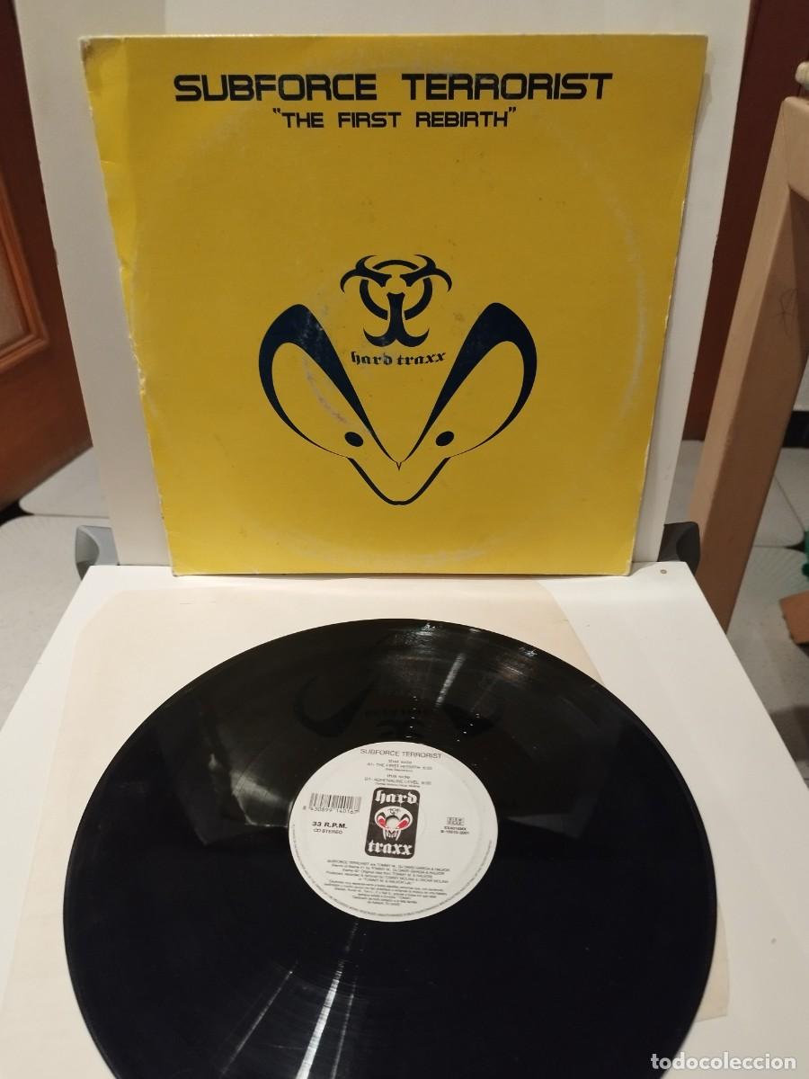 Discos de vinilo: SUBFORCE TERRORIST &rdquo;THE FIRST REBIRTH&rdquo;. Maxi single. - Foto 2