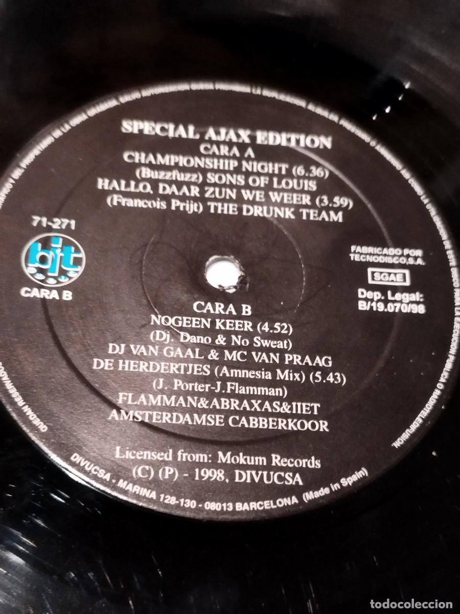 Discos de vinilo: Various &ndash; Special Ajax Edition. Maxi single, hardcore, gabber - Foto 3