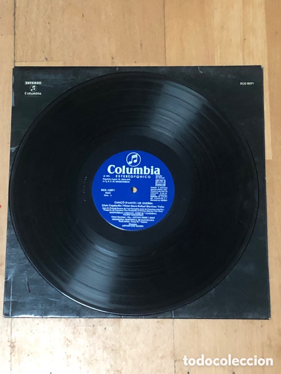 Discos de vinilo: Montserrat Caball&eacute; &ndash; Recital de &Oacute;pera - Foto 2
