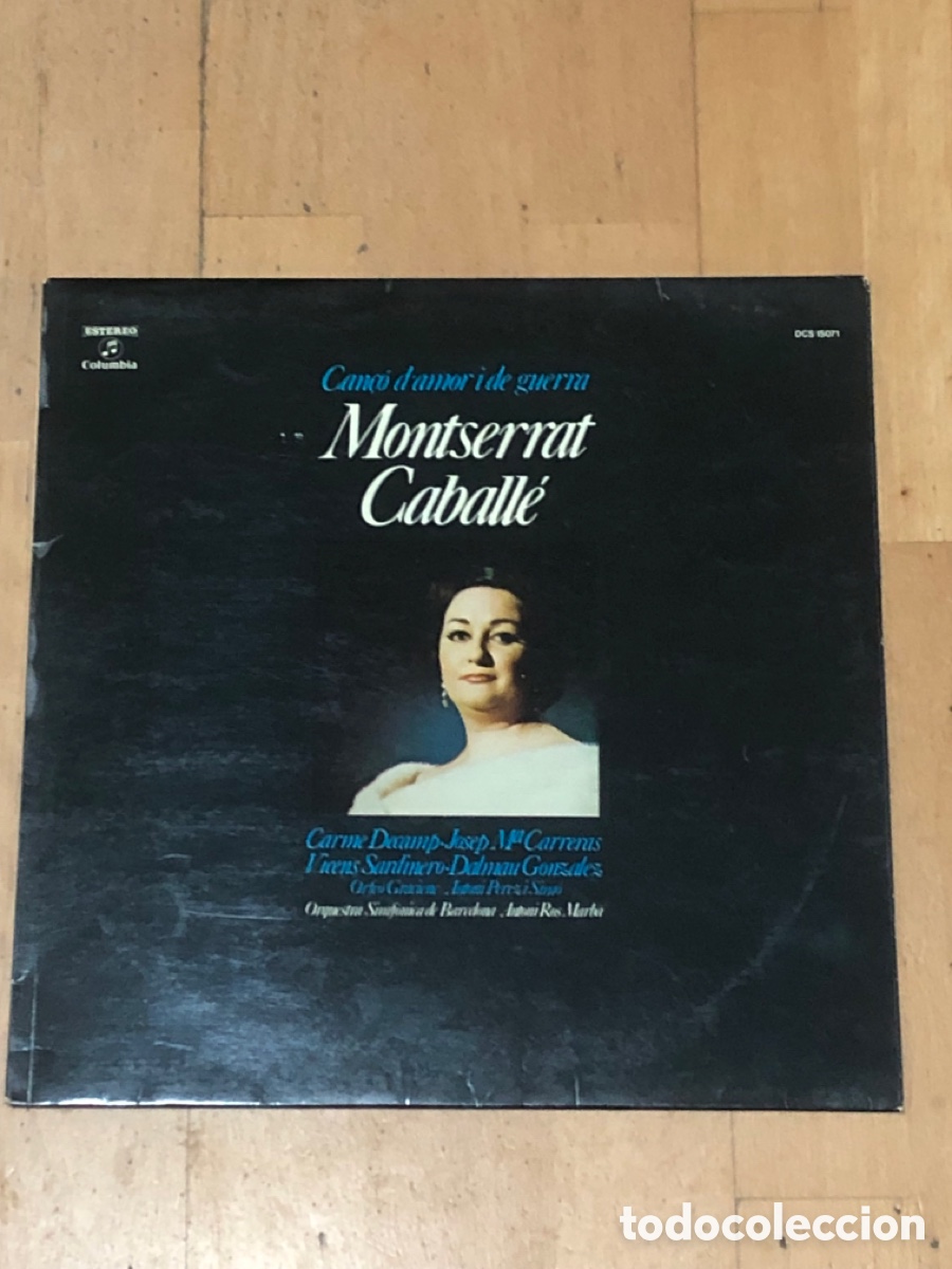 Discos de vinilo: Montserrat Caball&eacute; &ndash; Recital de &Oacute;pera - Foto 1