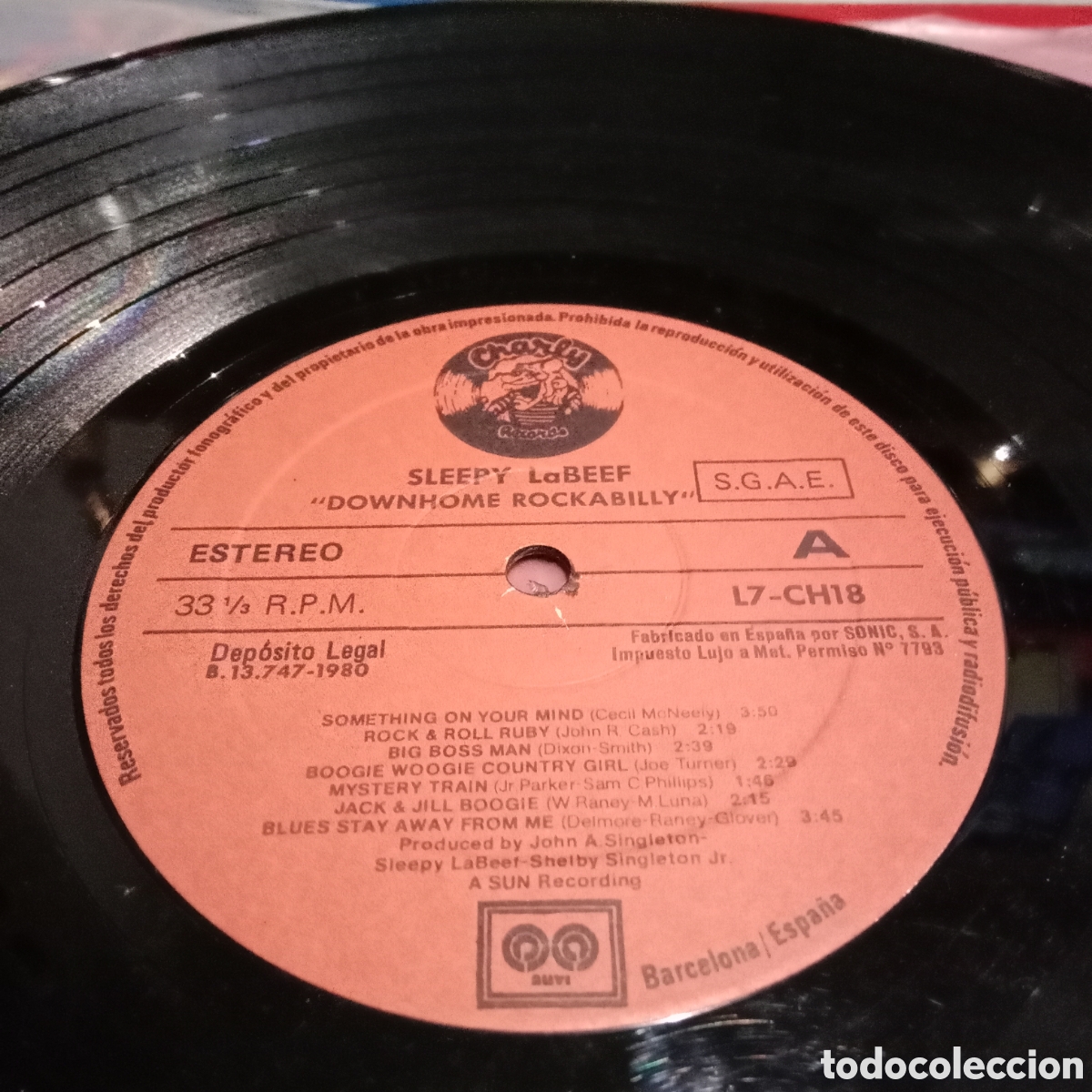 Discos de vinilo: LOTE SLEEPY LABEEF - 2 LP - Foto 4