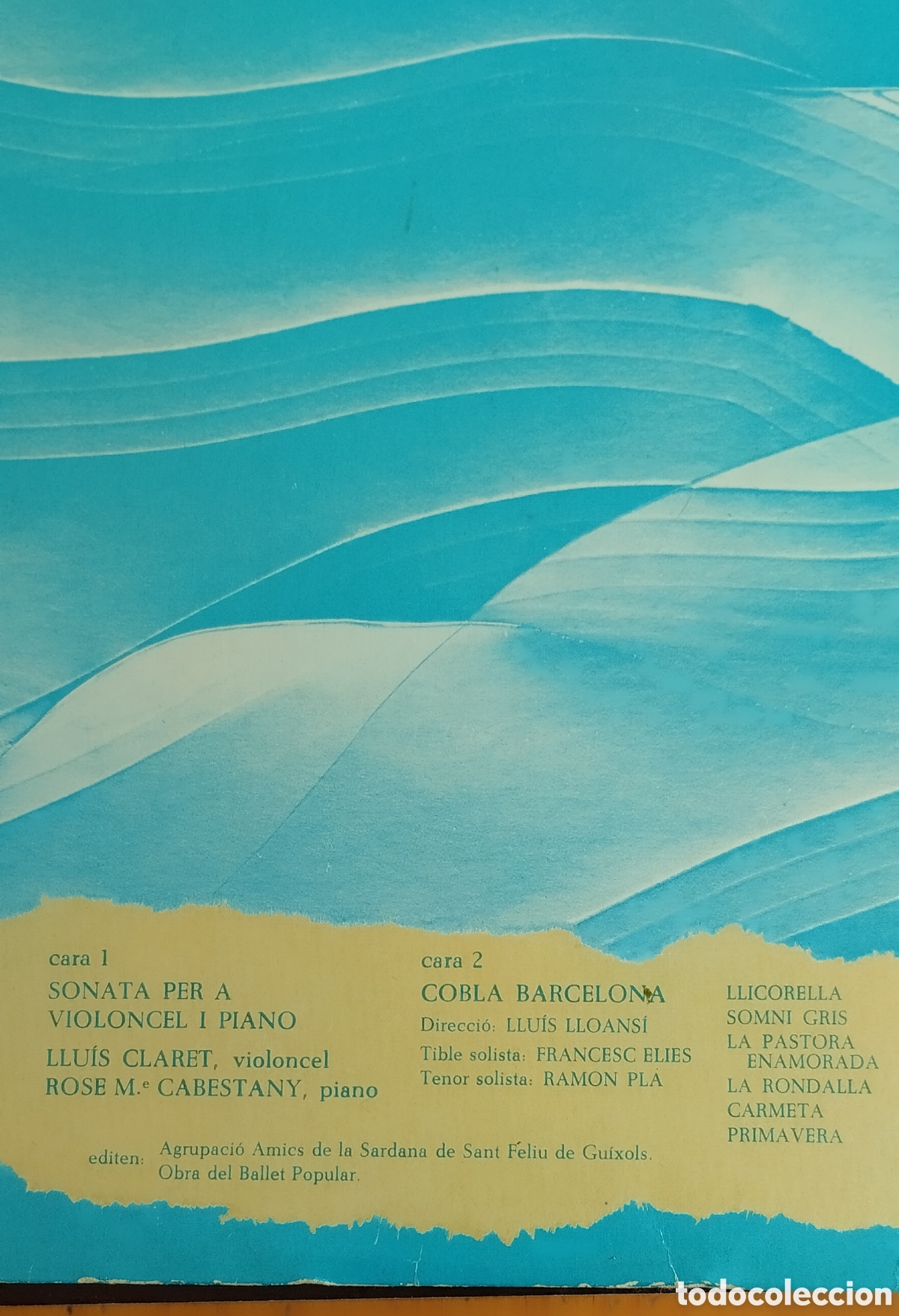 Discos de vinilo: Disc commemoratiu del centenari JULI GARRETA - Foto 3