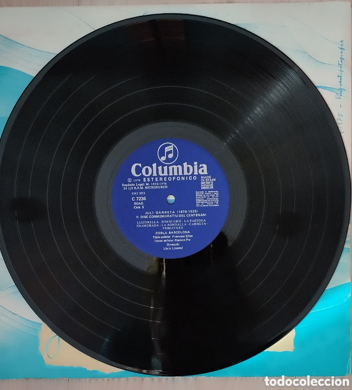 Discos de vinilo: Disc commemoratiu del centenari JULI GARRETA - Foto 5