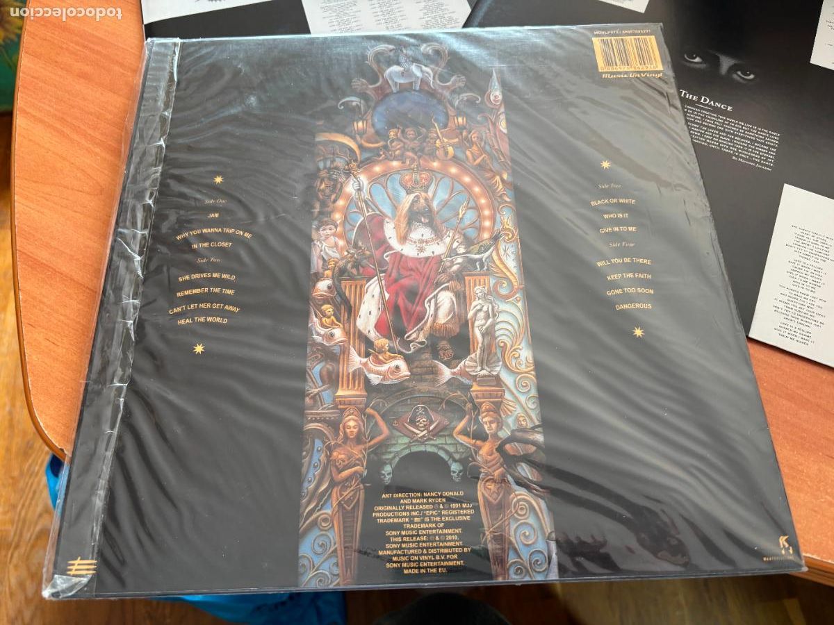 Discos de vinilo: MICHAEL JACKSON (DANGEROUS) 2 x LP 180 gr. (B-55) - Foto 3