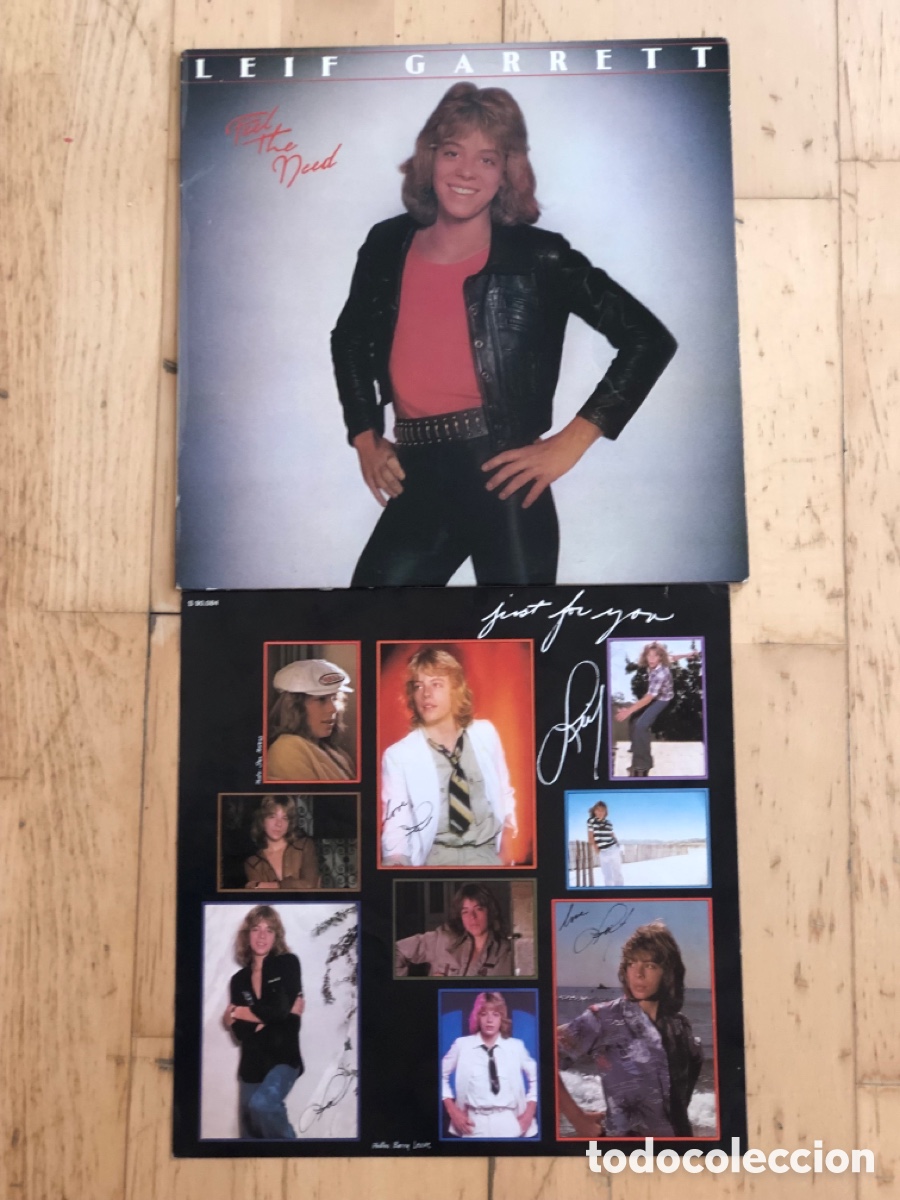 Discos de vinilo: Leif Garrett - Feel the Need (Vinilo 1978) - Foto 3