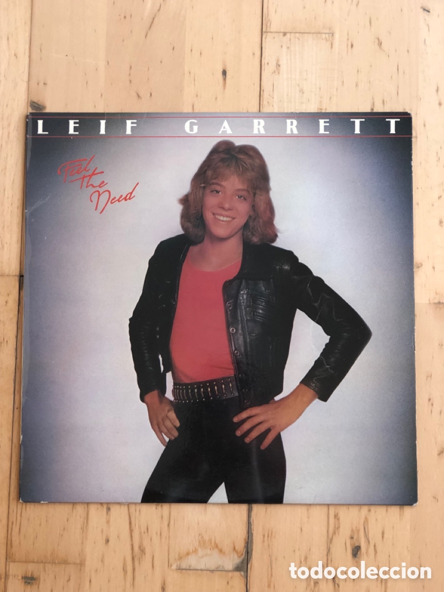 Discos de vinilo: Leif Garrett - Feel the Need (Vinilo 1978) - Foto 1
