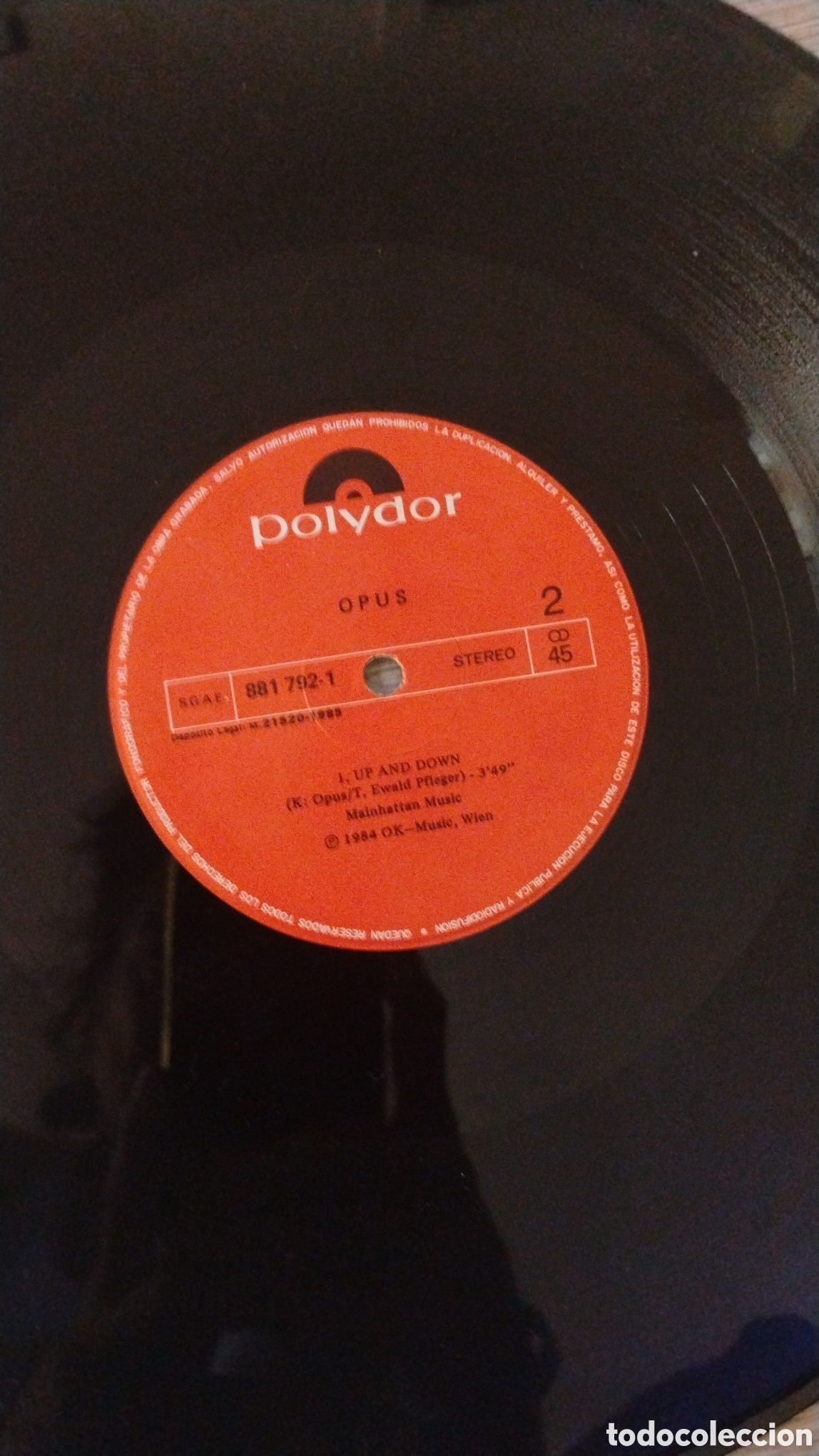 Discos de vinilo: OPUS-LIVE IS LIVE-MAXI-POLYDOR/GERMANY-IB - Foto 5