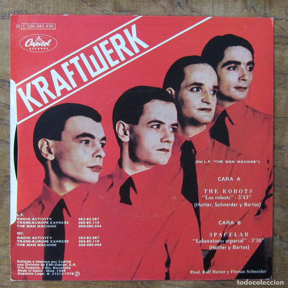 Discos de vinilo: KRAFTWERK - THE ROBOTS / SPACELAB - 1978 - - Foto 2