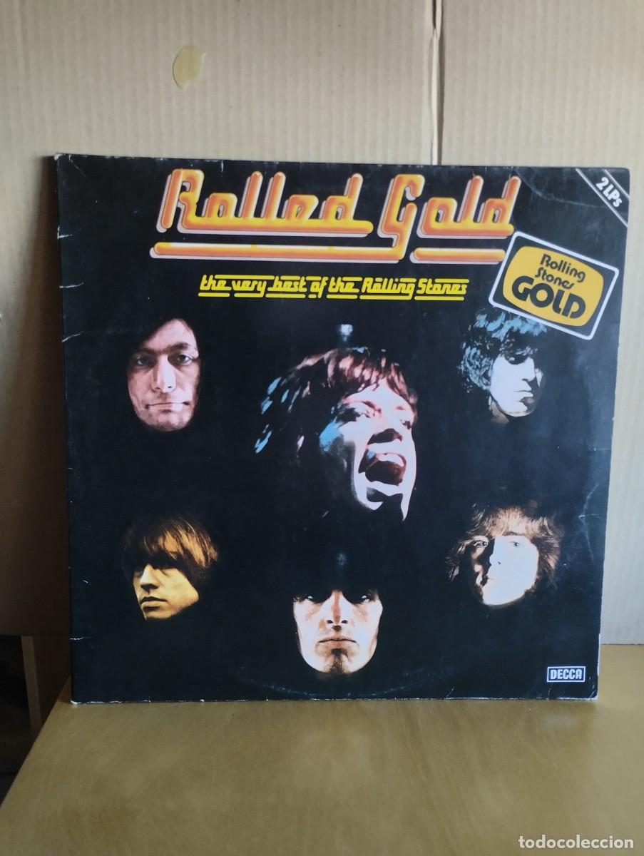 Discos de vinilo: THE ROLLING STONES ---- ROLLED GOLD - Foto 1