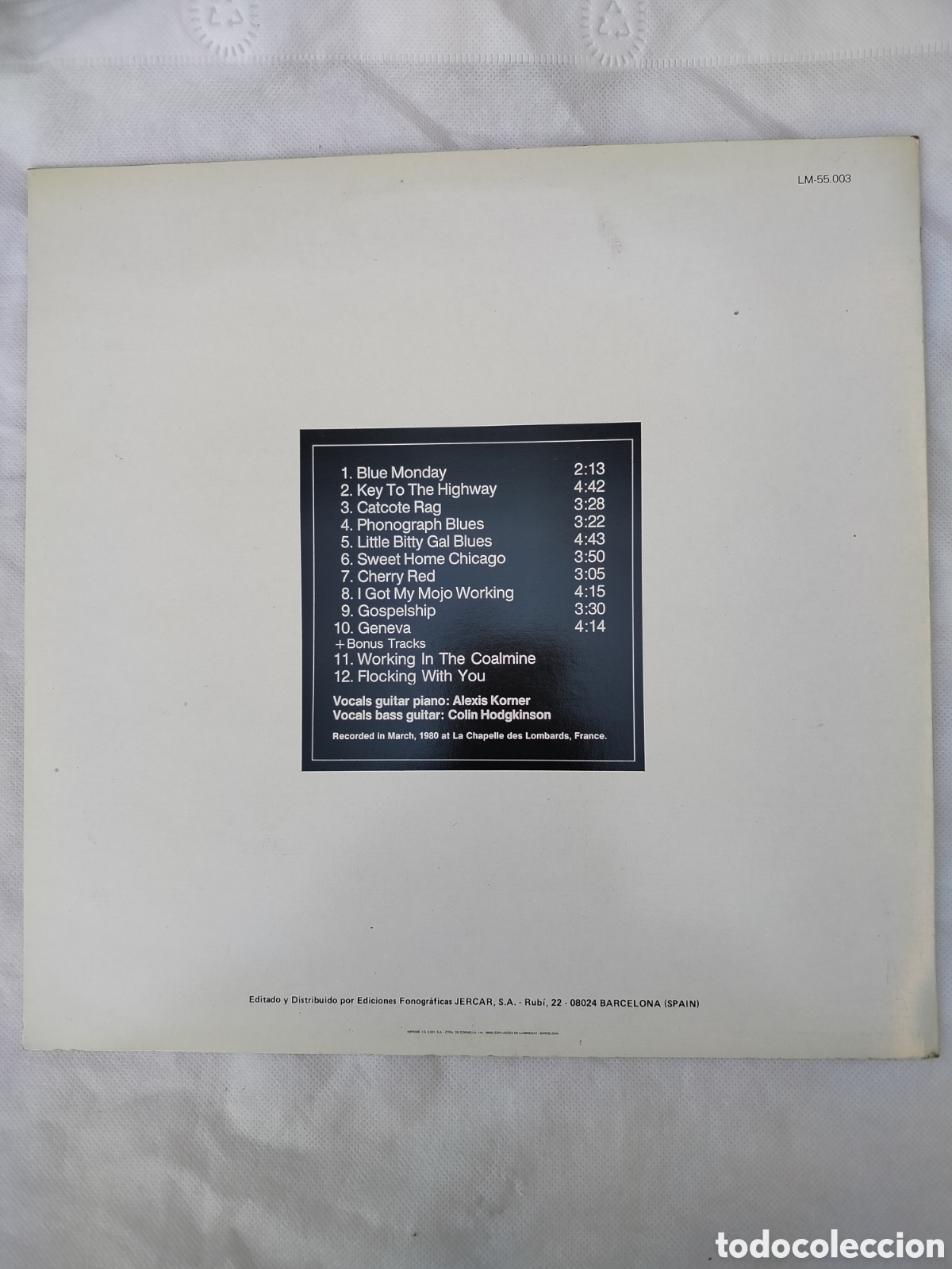 Discos de vinilo: Alexis Korner LP 1988 - Foto 2