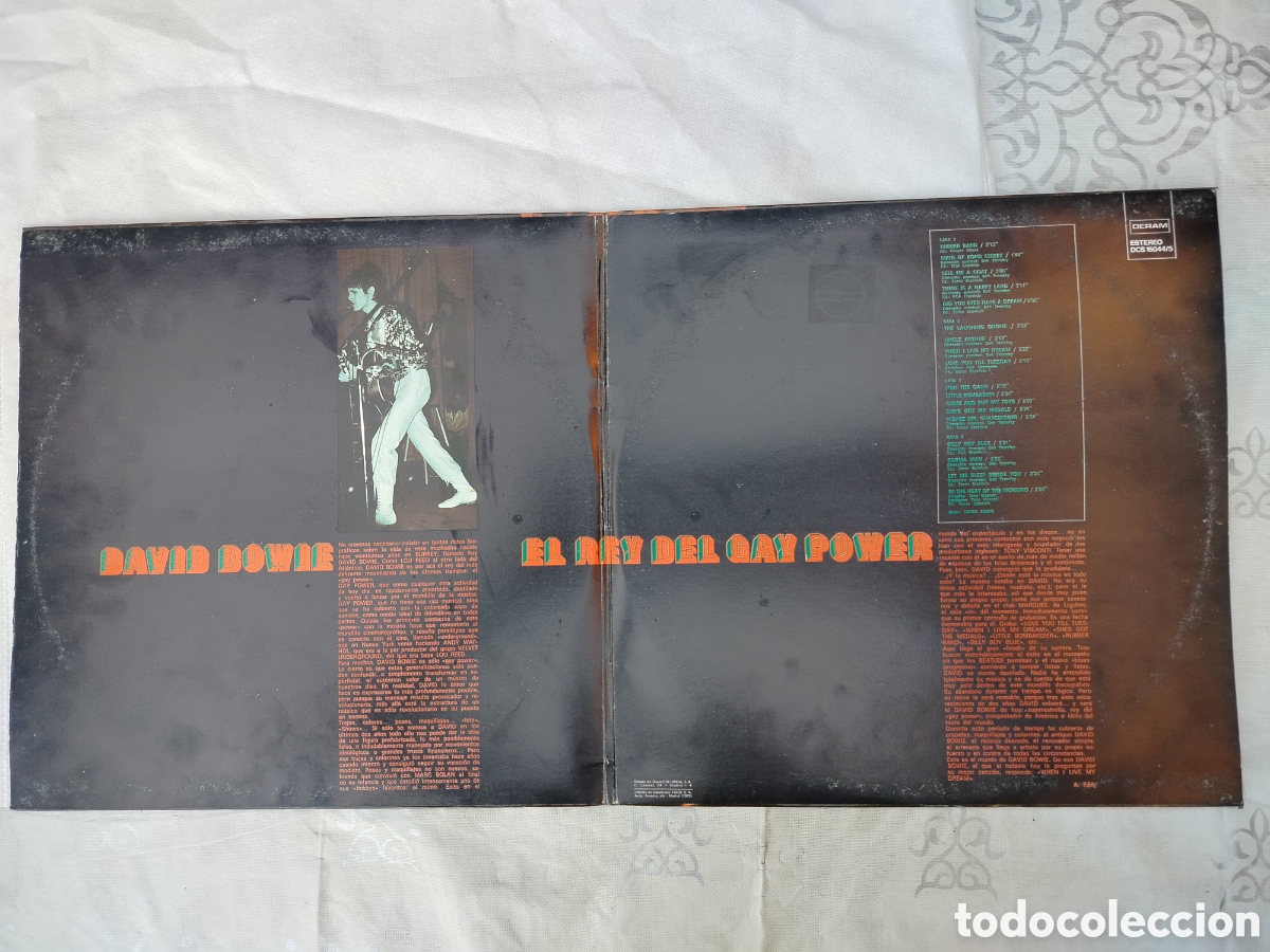 Discos de vinilo: David Bowie LP 1973. - Foto 3